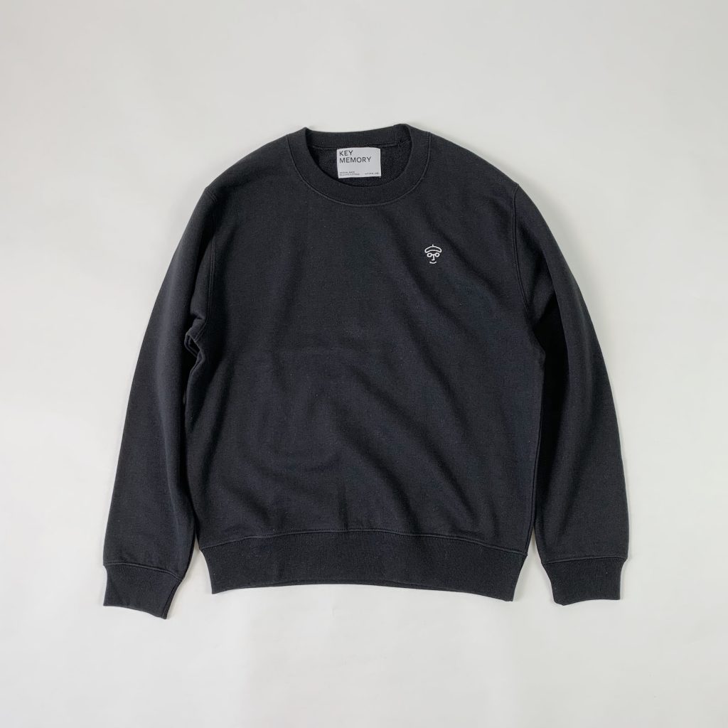 keymemoryスウェット鎌倉黒
