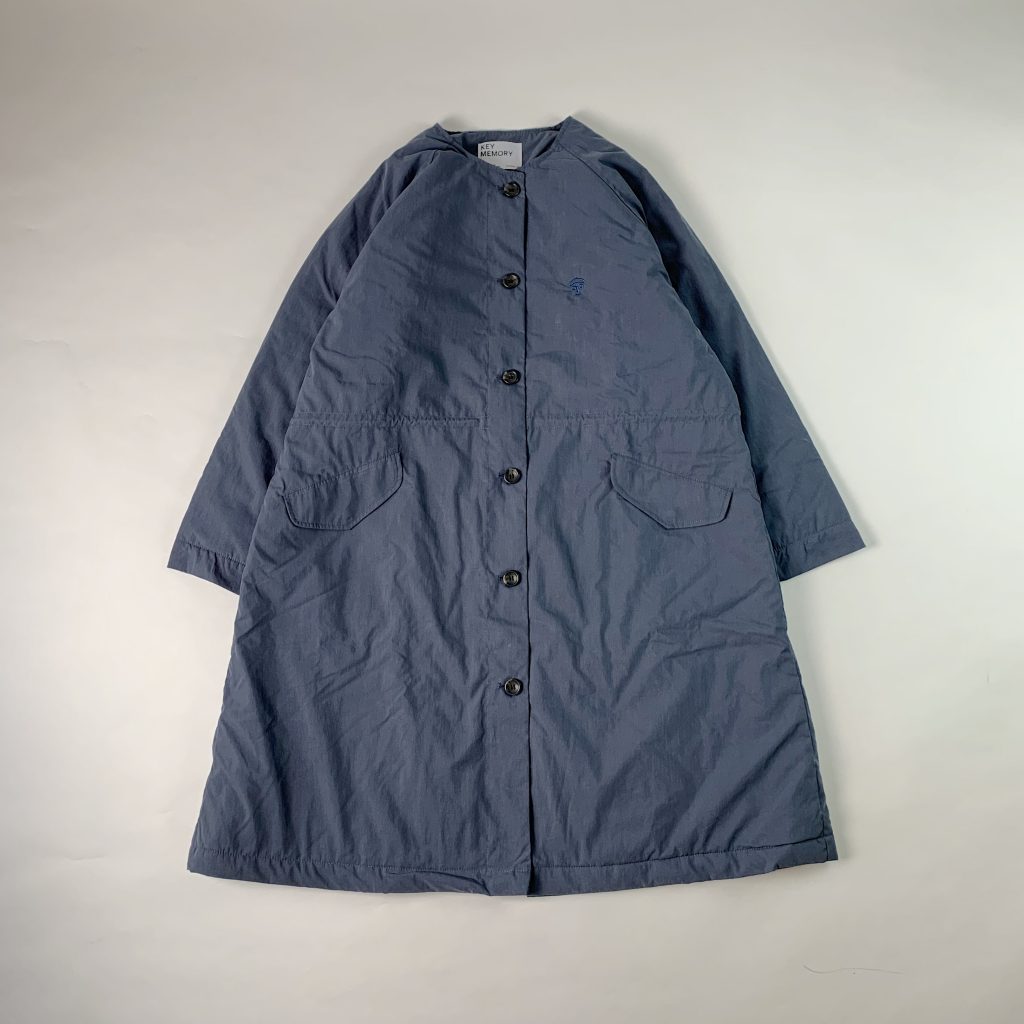 中綿コットンロングコート