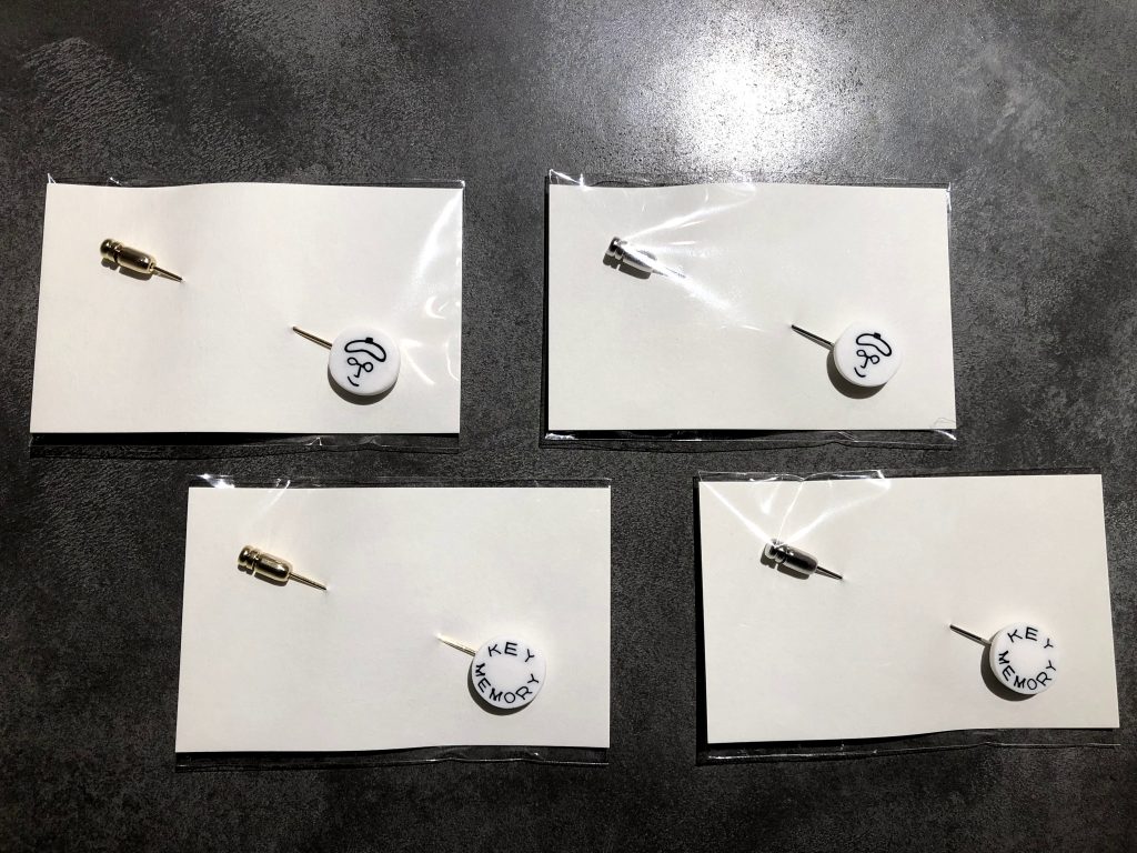 KEY MEMORY 鎌倉　長谷　ハットピン