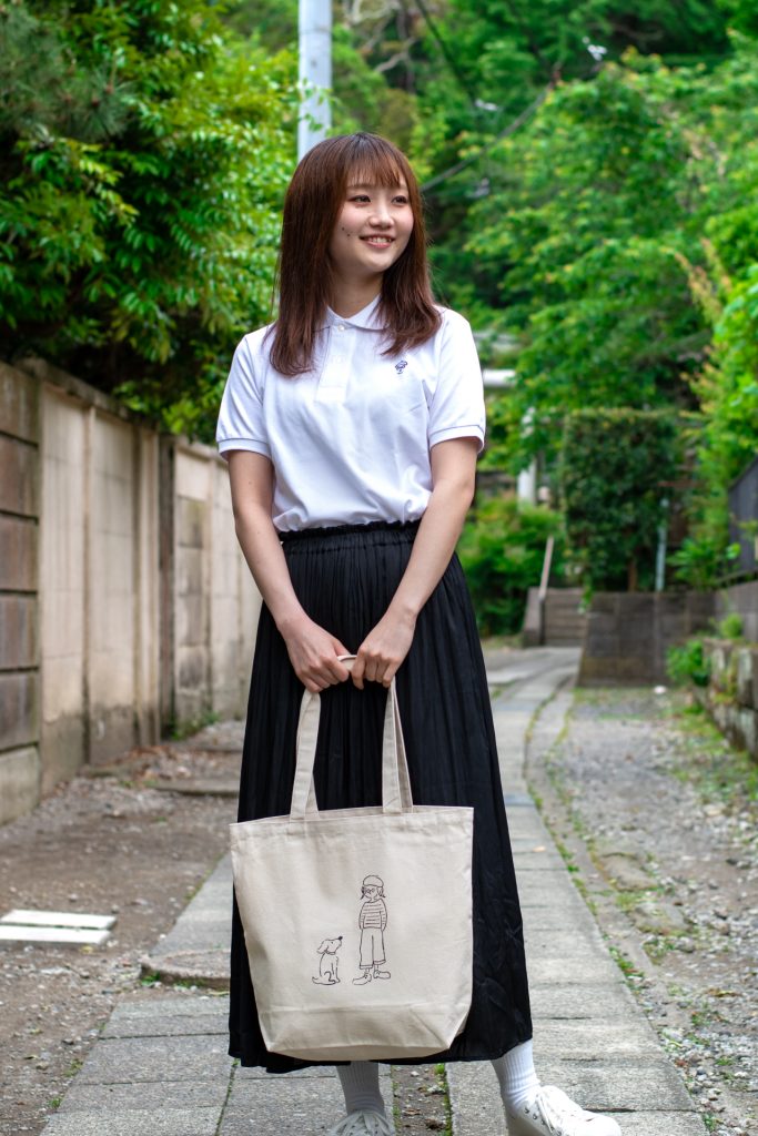 梅雨　コーデ　ポロシャツ　ユニセックス