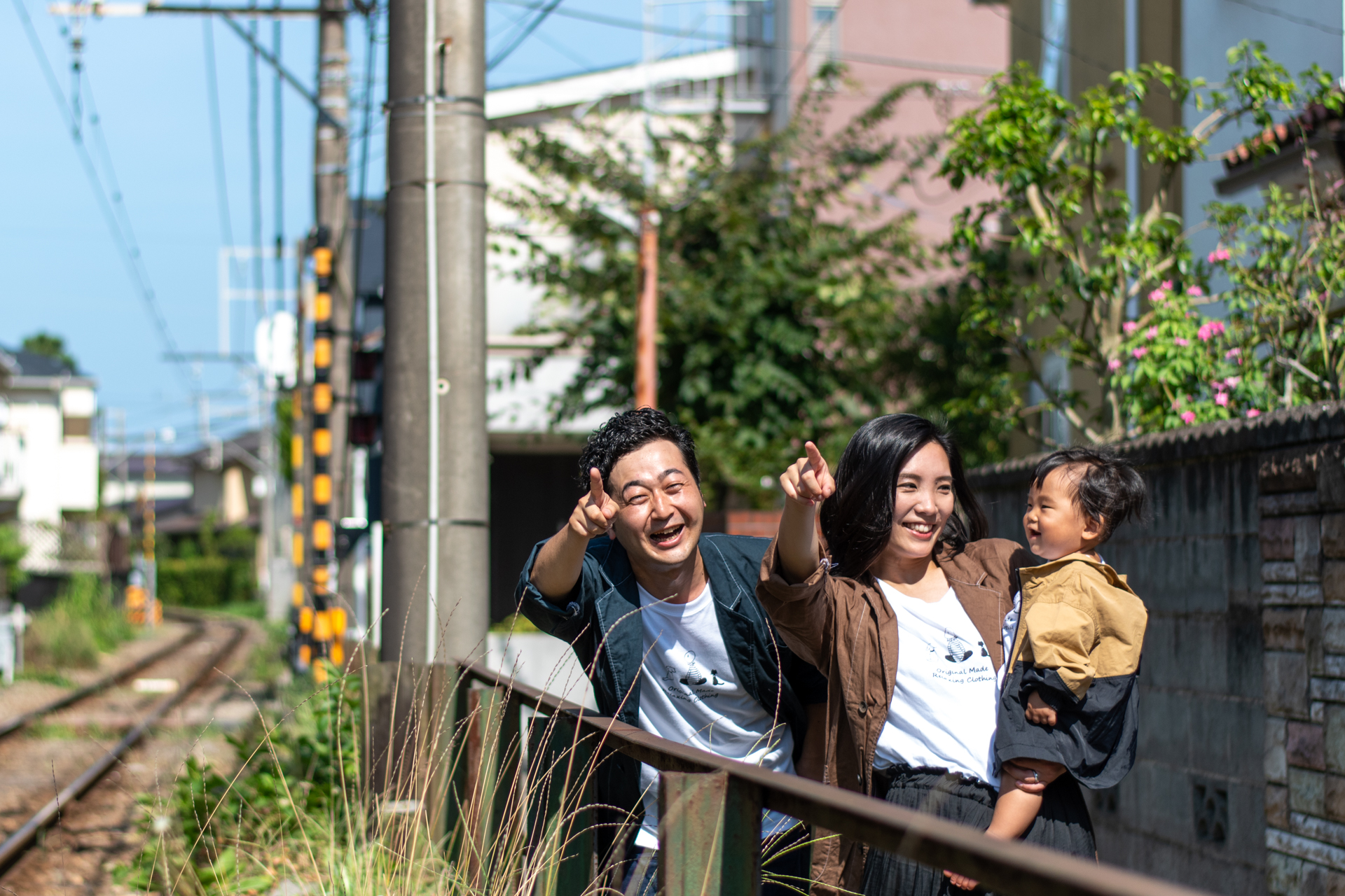 キーメモリー　鎌倉　長谷　家族コーデ　親子コーデ　シミラールック