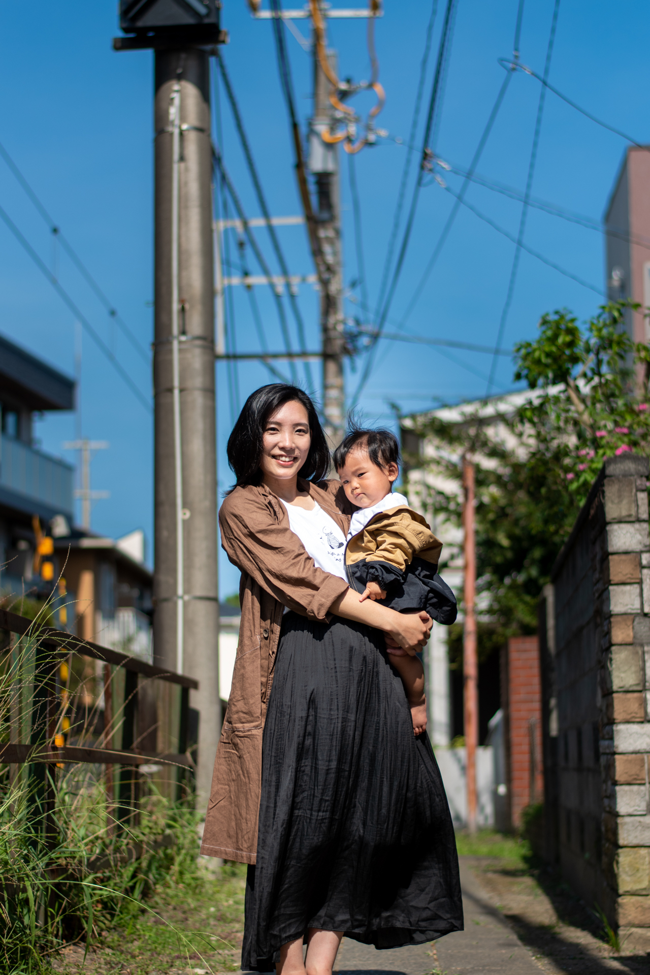キーメモリー　鎌倉　長谷　家族コーデ　親子コーデ　シミラールック