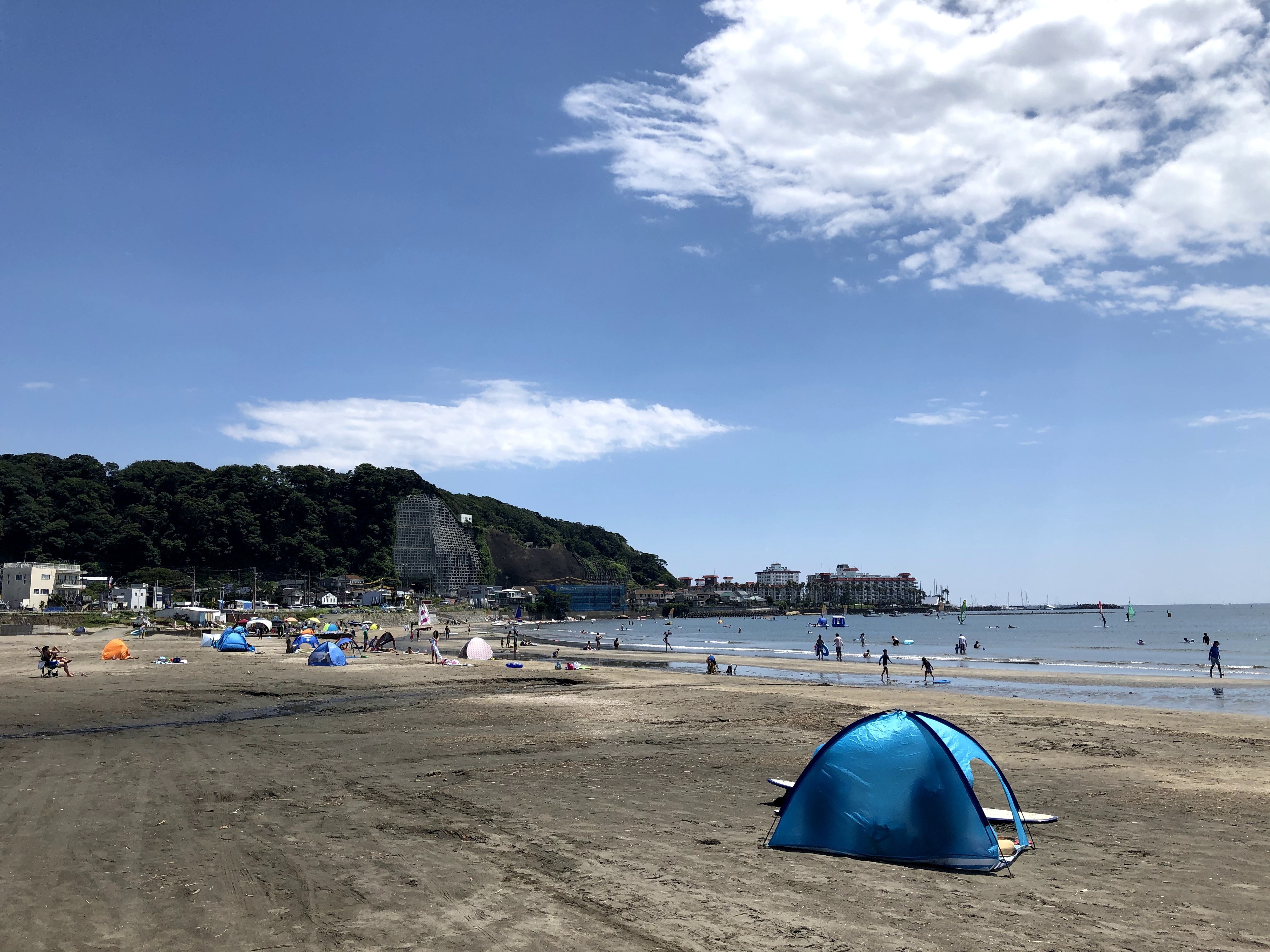 材木座海岸　由比ガ浜海岸　鎌倉　長谷