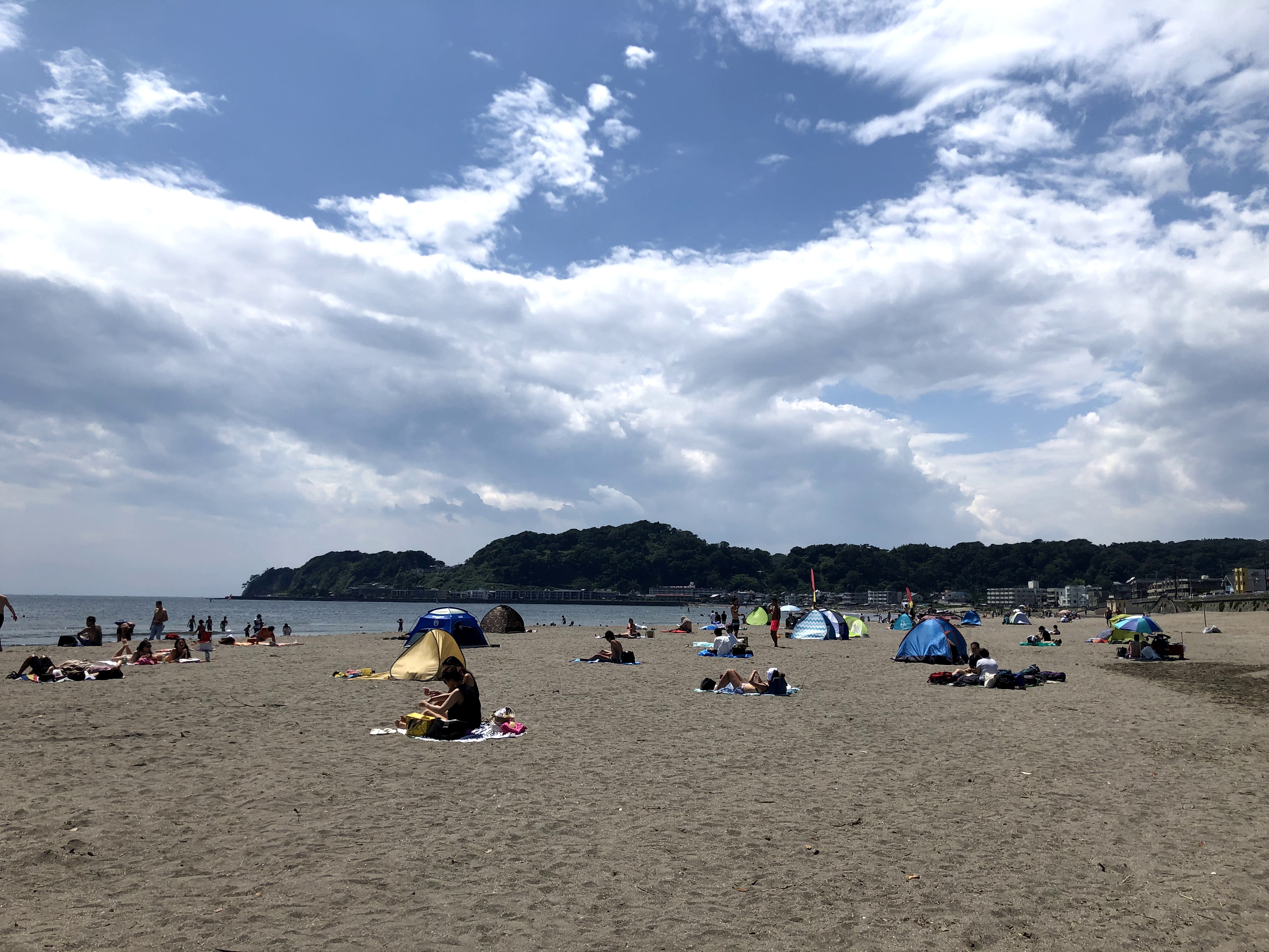 材木座海岸　由比ガ浜海岸　鎌倉　長谷