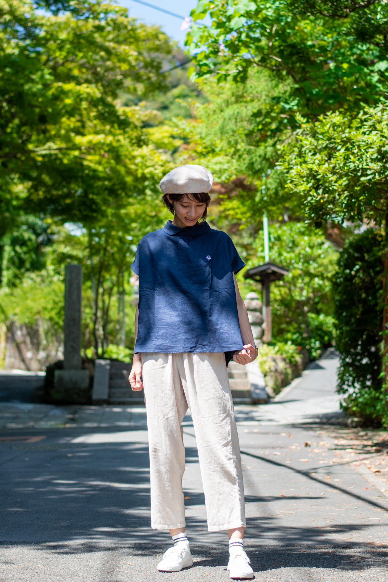 鎌倉　リンクコーデ　恋人　カップル　夫婦　ナチュラル　おそろい　おしゃれ