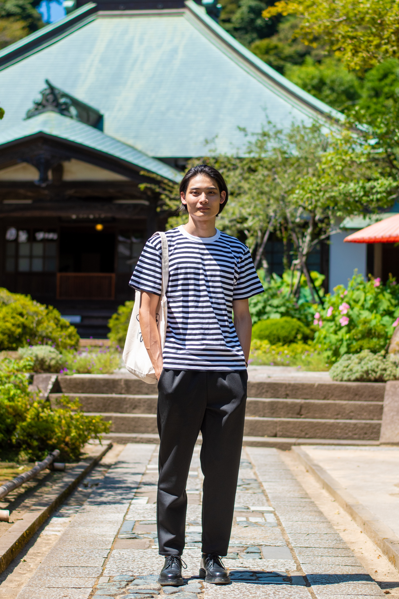 鎌倉　リンクコーデ　恋人　カップル　夫婦　ナチュラル　おそろい　おしゃれ