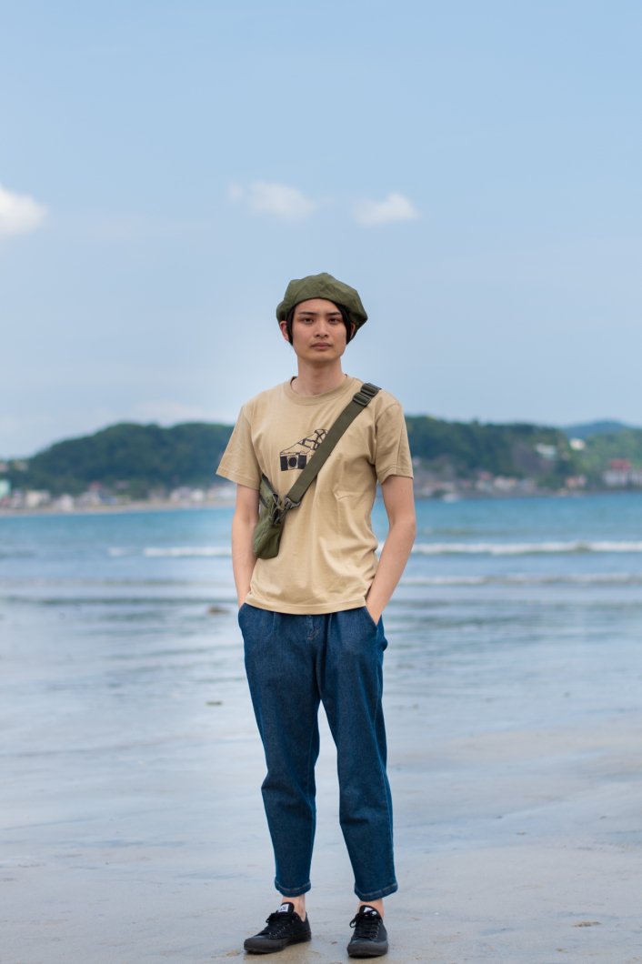 メンズコーデ　夏　Tシャツコーデ