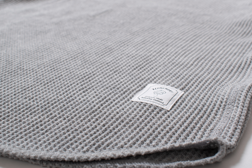 ワッフルシャツ　カットソー