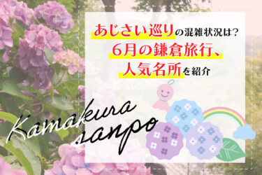 あじさい巡りの混雑状況は？６月の鎌倉旅行、人気名所を紹介