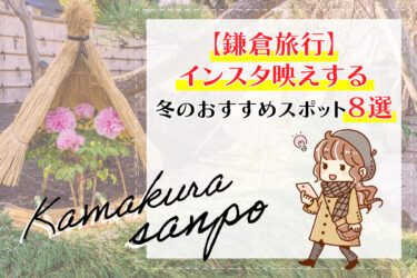 【鎌倉旅行】インスタ映えする冬のおすすめスポット８選